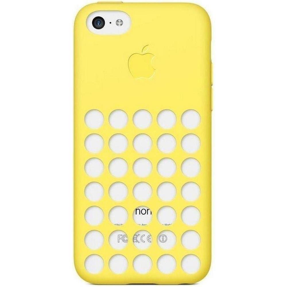 Apple MF038ZM/A iPhone 5c Case - Yellow : Amazon.in: Electronics